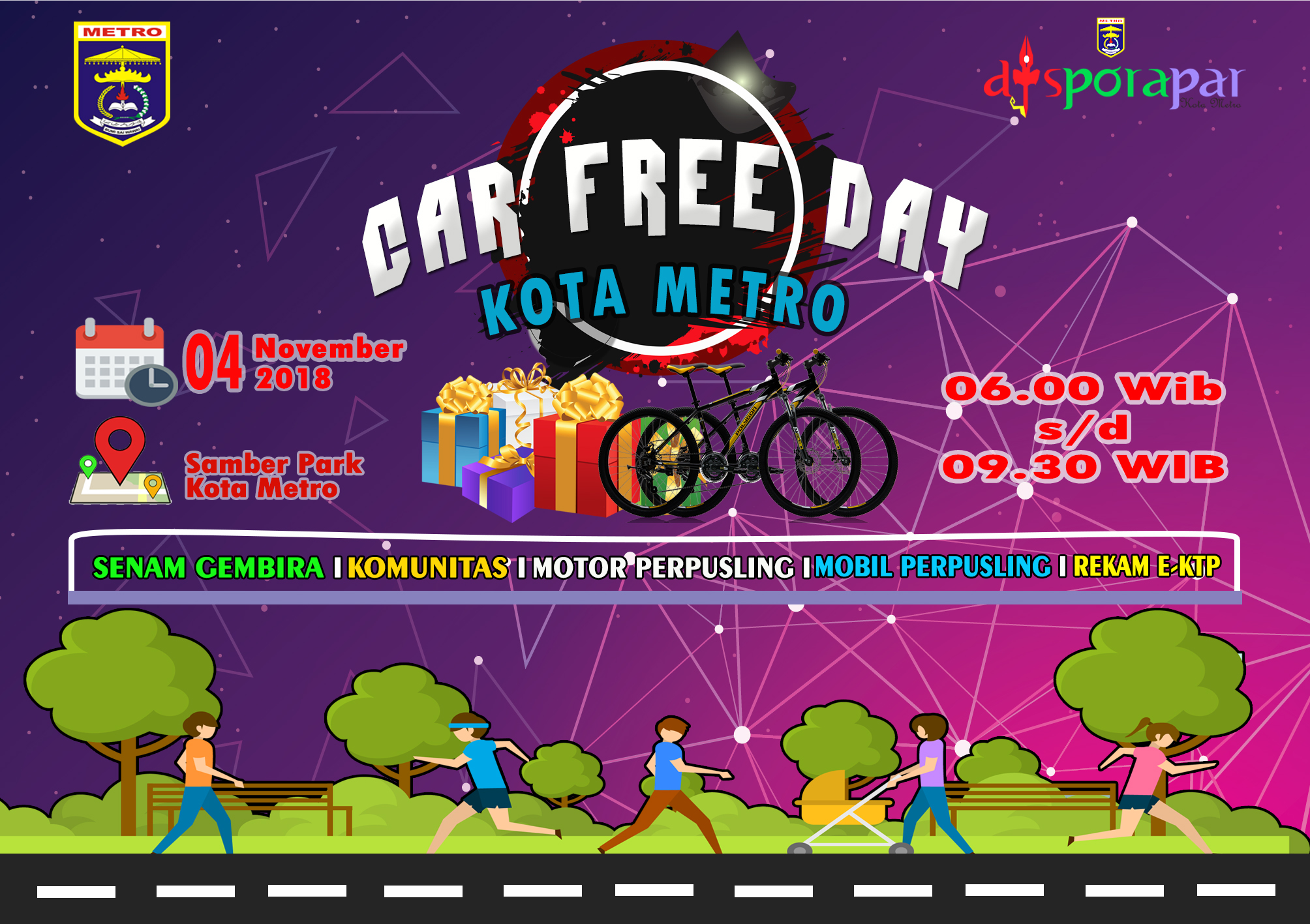 Car Free Day Minggu Pertama bulan November2018